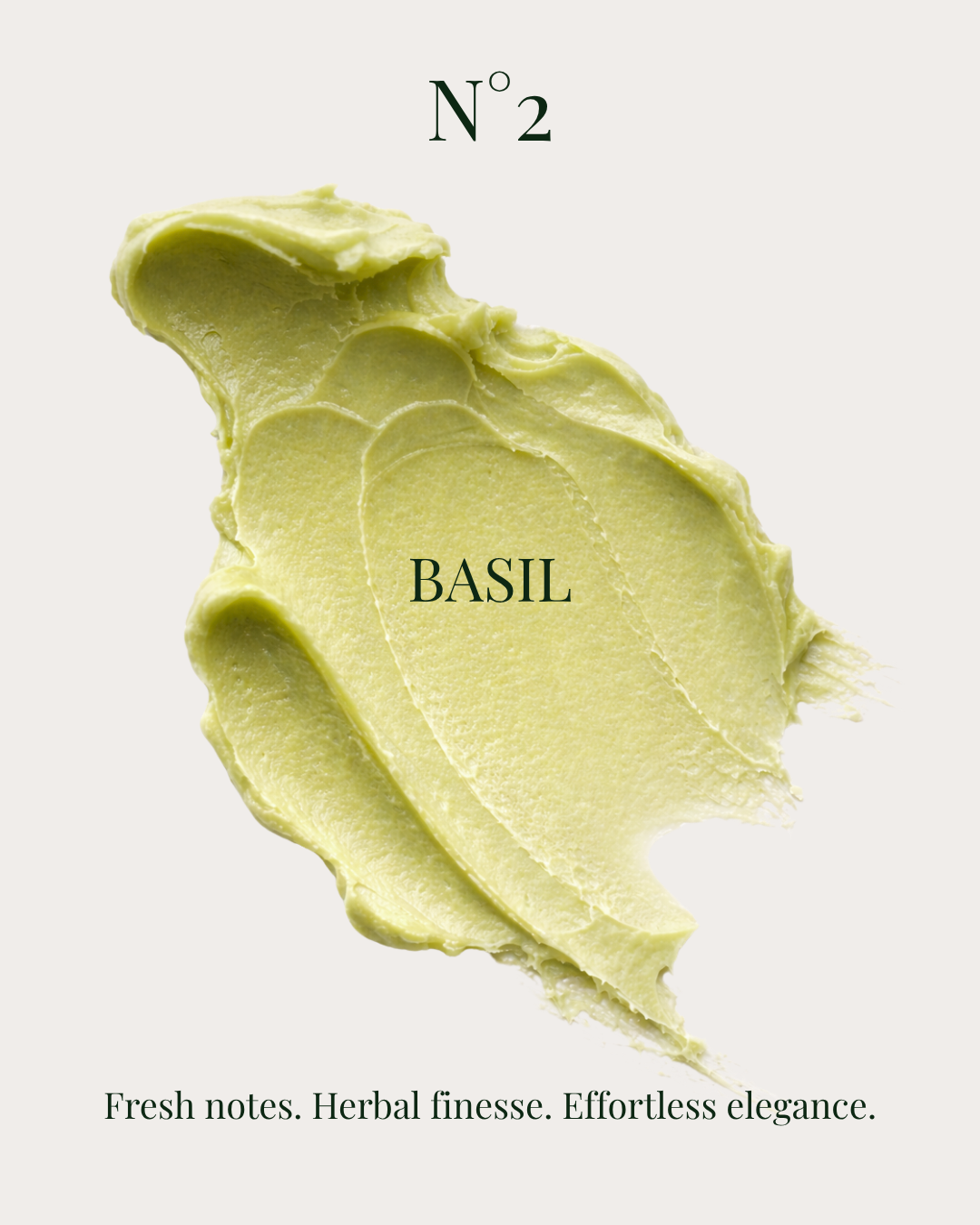 smear of basil olive oil butter